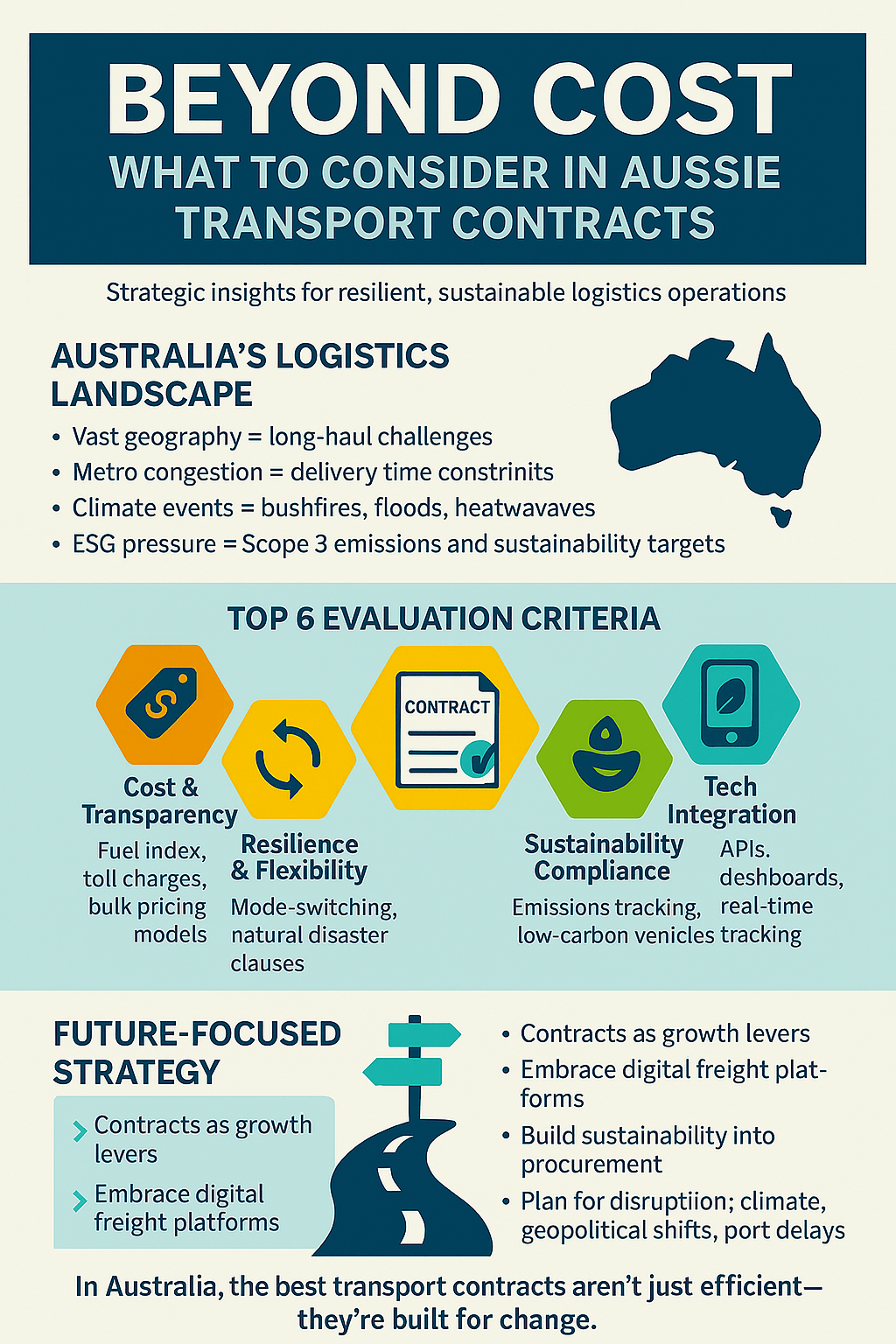 Rethinking Transport Contracts in Australia’s Logistics Sector: A Strategic&nbsp;Approach